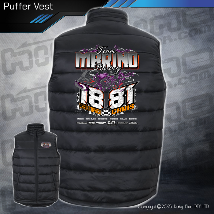 Puffer Vest - Team Marino Racing
