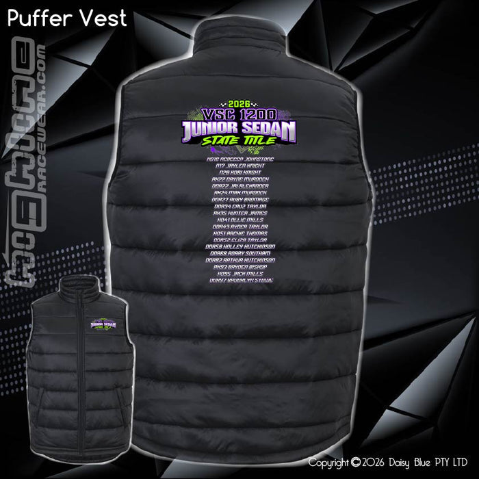 Puffer Vest - VSC 1200 Junior Title 2026