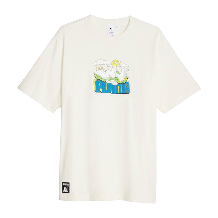 RIPNDIP PUMA X RIPNDIP Logo Tee (Warm White)