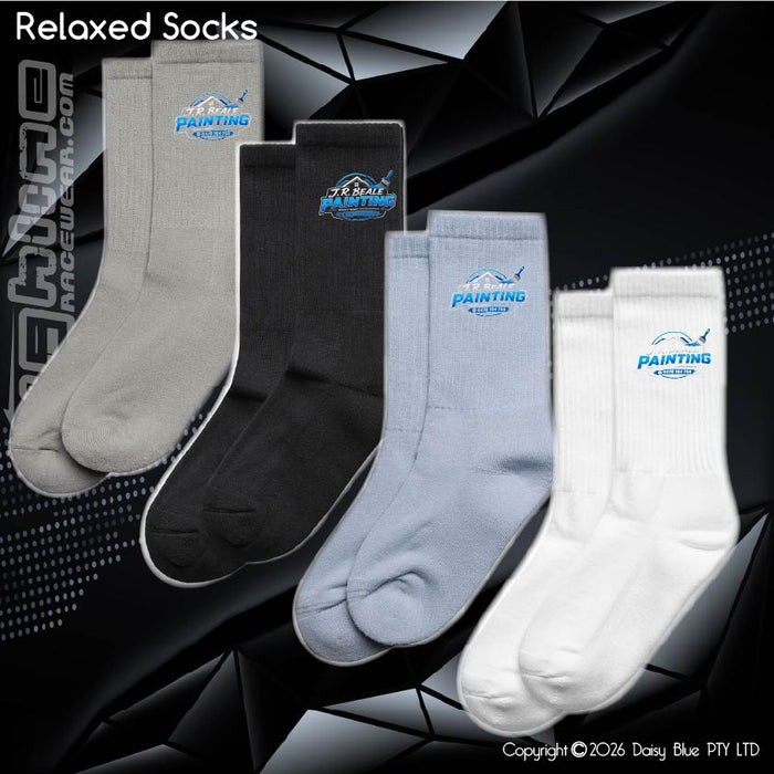 Relax Socks - J.R Beale Painting