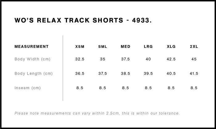 Relax Track Shorts - Indy/Kobi