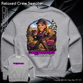 Relaxed Crew Sweater - Ai Custom Caricature