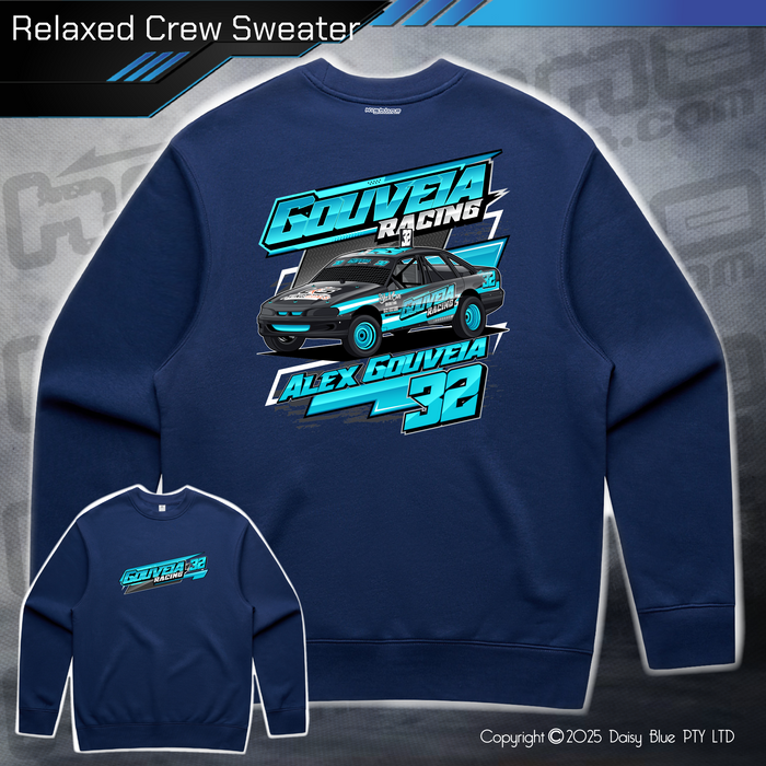 Relaxed Crew Sweater - Alex Gouveia