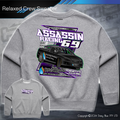 Relaxed Crew Sweater - Assassin Racing