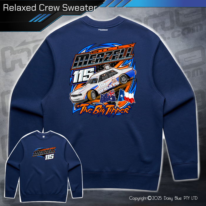 Relaxed Crew Sweater - Billy Meazell 'Big Tipper'