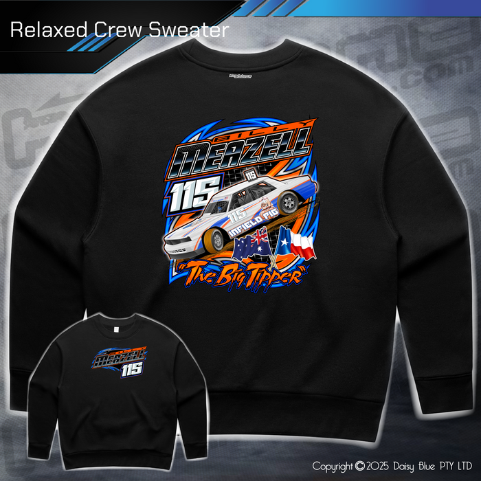 Relaxed Crew Sweater - Billy Meazell 'Big Tipper'