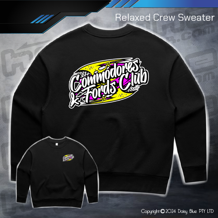 Relaxed Crew Sweater - CFC Logo