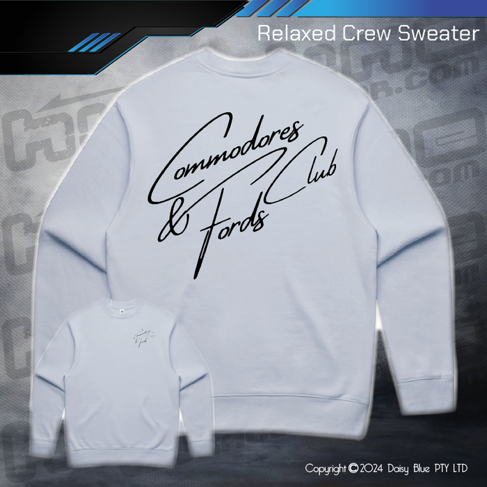 Relaxed Crew Sweater - CFC Script