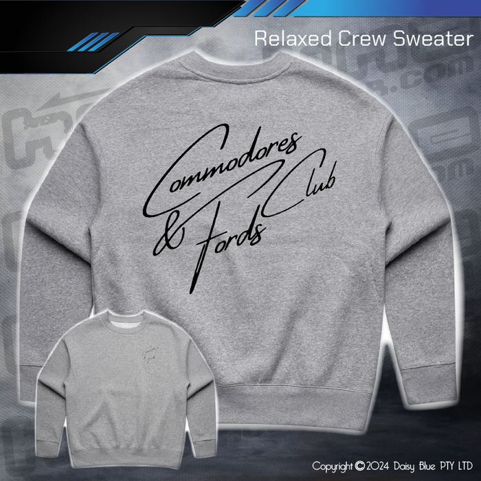 Relaxed Crew Sweater - CFC Script
