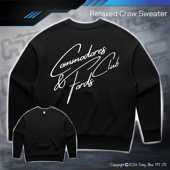 Relaxed Crew Sweater - CFC Script