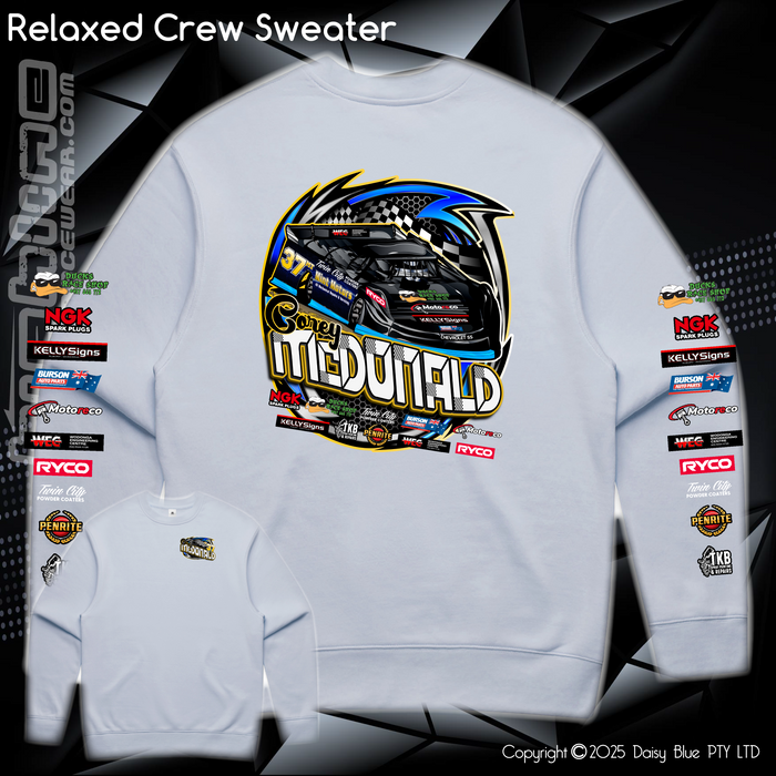 Relaxed Crew Sweater - Corey McDonald