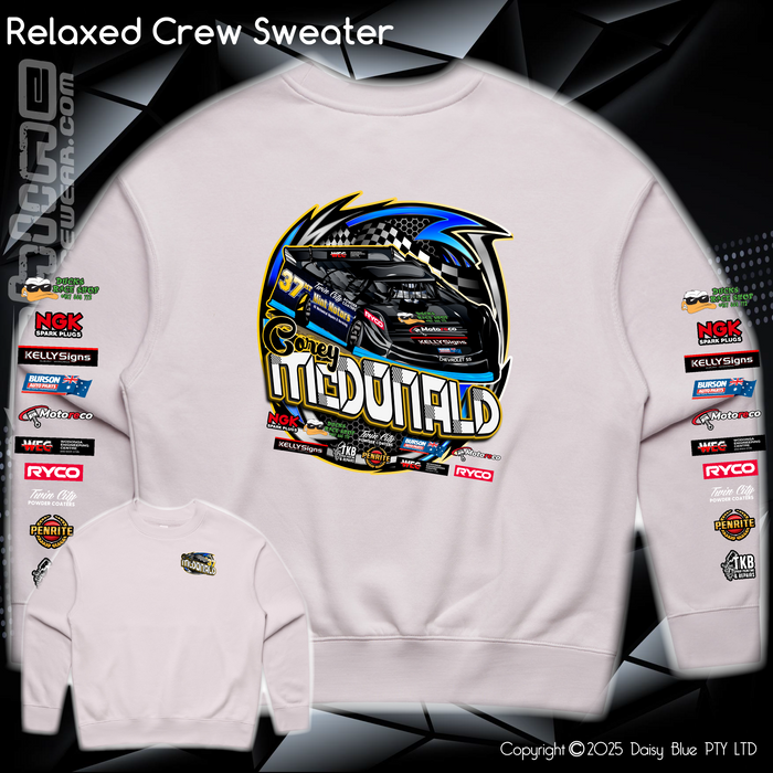 Relaxed Crew Sweater - Corey McDonald