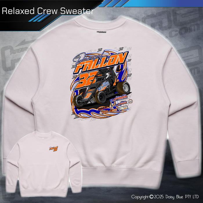 Relaxed Crew Sweater - Diesel Fallon