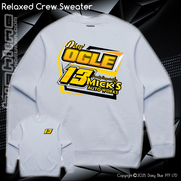 Relaxed Crew Sweater - Drew Ogle