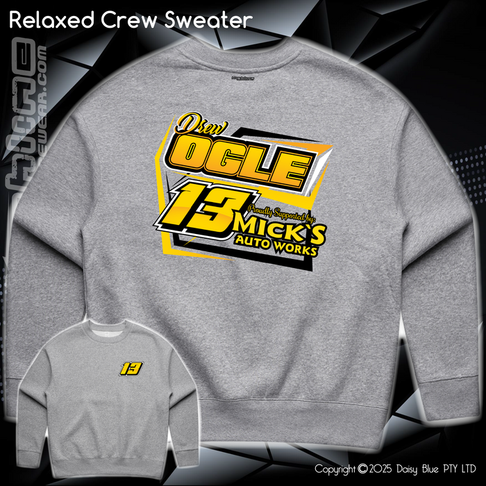 Relaxed Crew Sweater - Drew Ogle