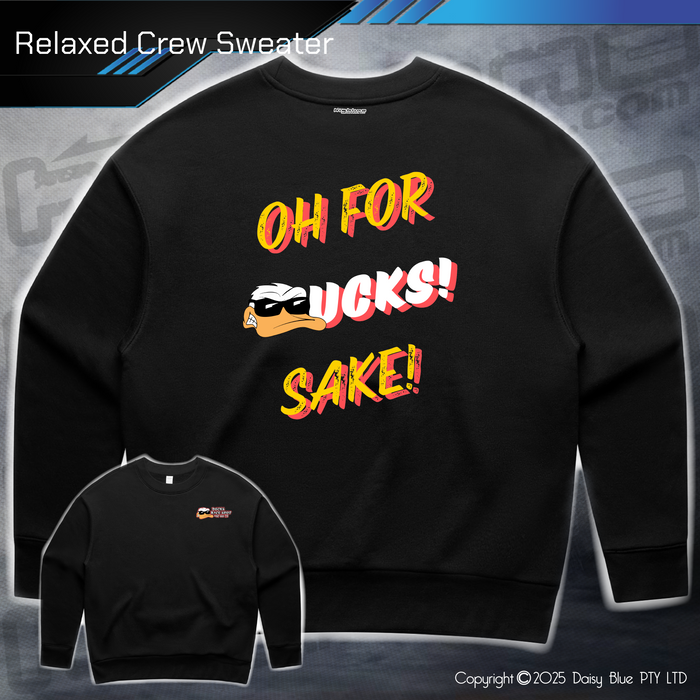 Relaxed Crew Sweater - Ducks Sake