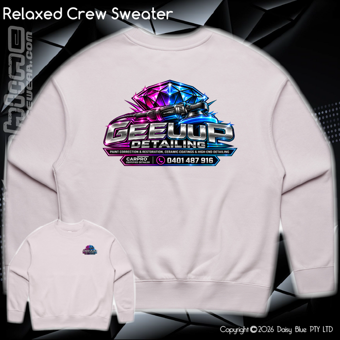 Relaxed Crew Sweater - Geeuup