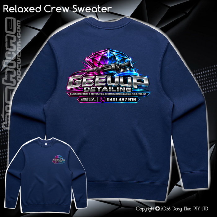 Relaxed Crew Sweater - Geeuup
