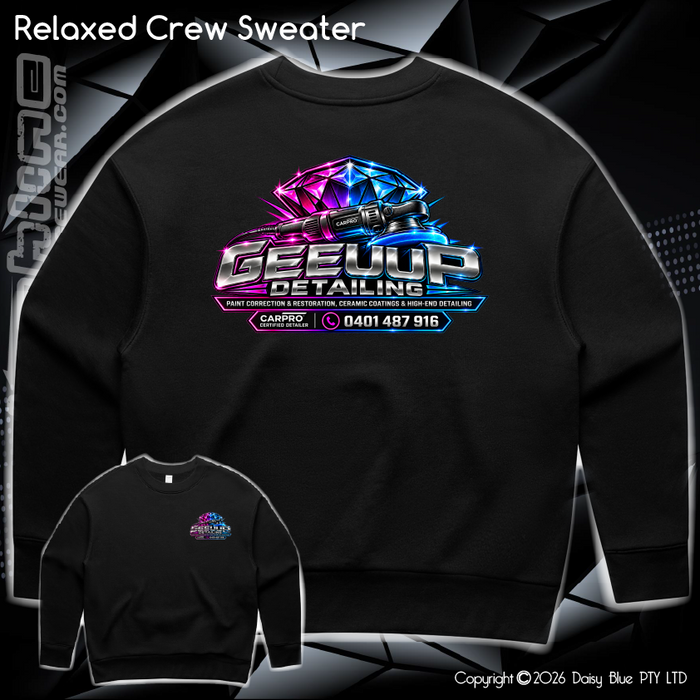 Relaxed Crew Sweater - Geeuup