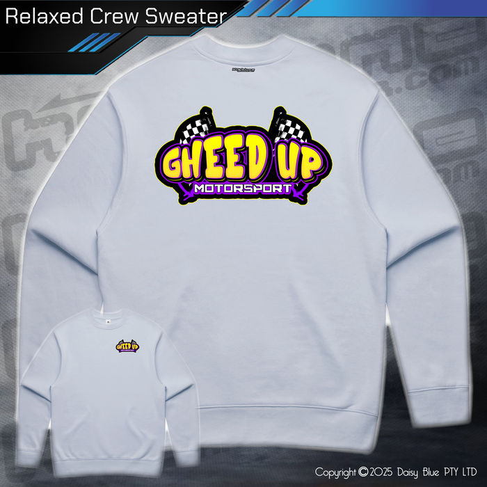 Relaxed Crew Sweater - Gheed Up Motorsport