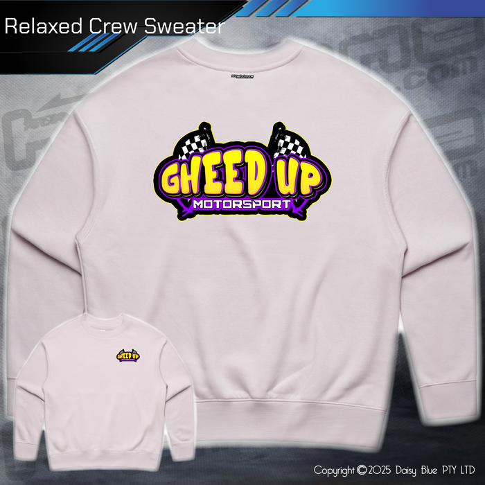 Relaxed Crew Sweater - Gheed Up Motorsport