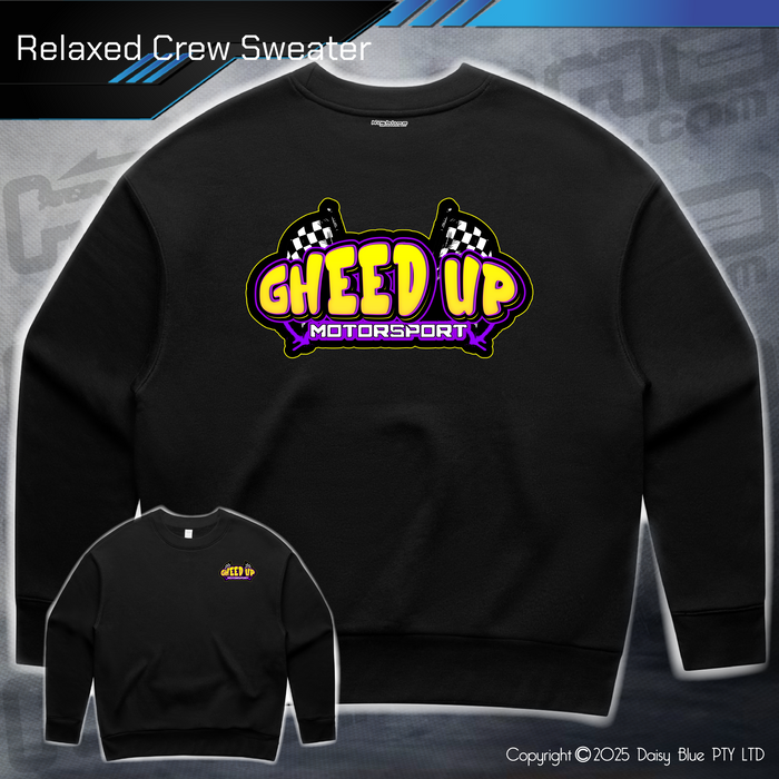 Relaxed Crew Sweater - Gheed Up Motorsport