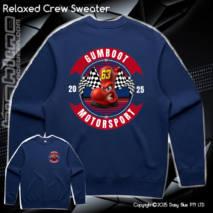 Relaxed Crew Sweater - GUMBOOTS Motorsport