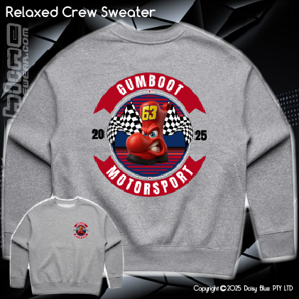 Relaxed Crew Sweater - GUMBOOTS Motorsport