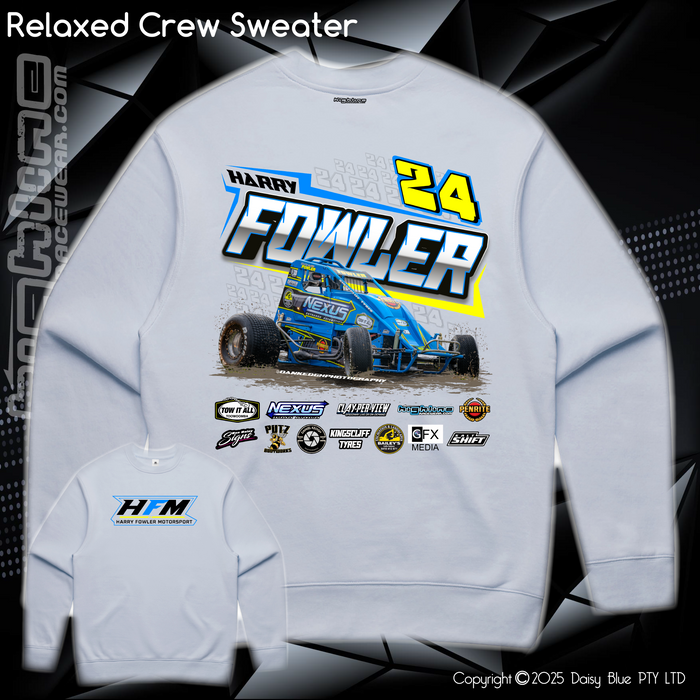 Relaxed Crew Sweater - Harry Fowler
