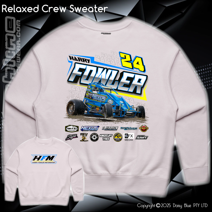 Relaxed Crew Sweater - Harry Fowler