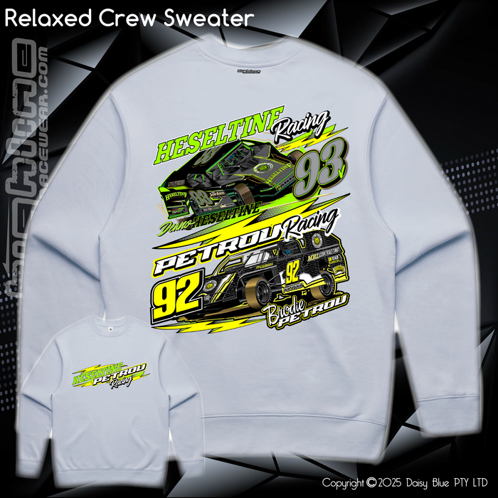 Relaxed Crew Sweater - Heseltine/Petrou Racing