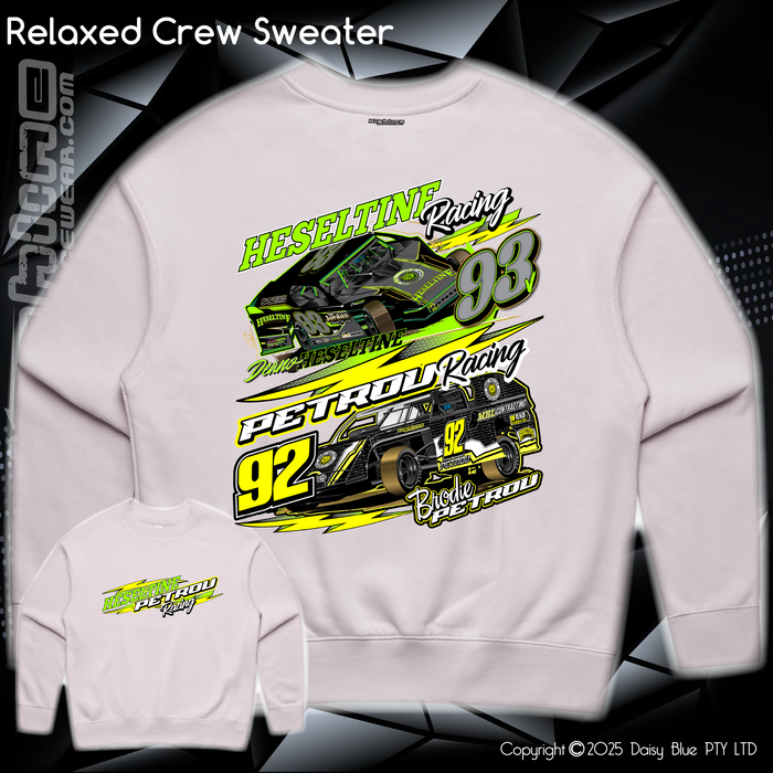 Relaxed Crew Sweater - Heseltine/Petrou Racing