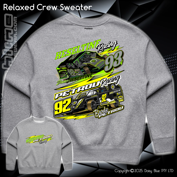Relaxed Crew Sweater - Heseltine/Petrou Racing