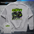 Relaxed Crew Sweater - Jack Bear