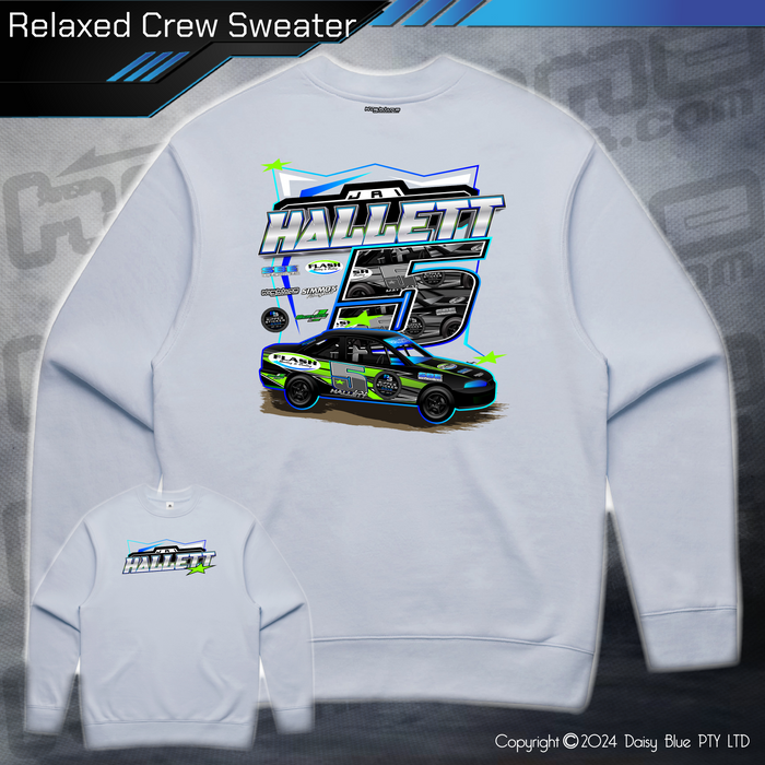 Relaxed Crew Sweater - Jai Hallett