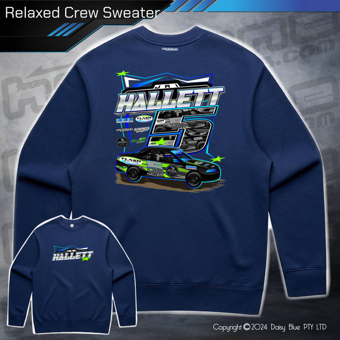 Relaxed Crew Sweater - Jai Hallett