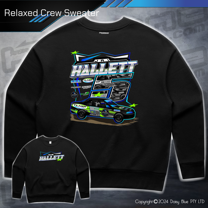 Relaxed Crew Sweater - Jai Hallett