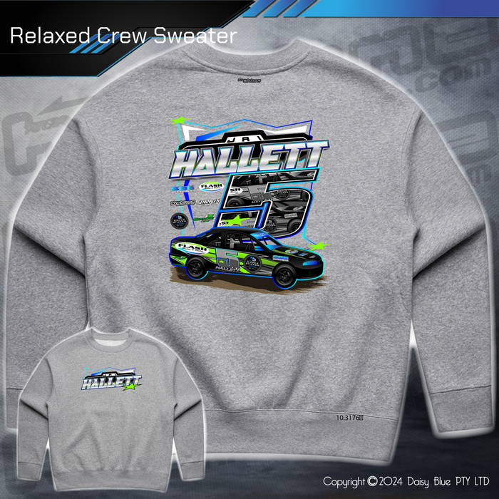 Relaxed Crew Sweater - Jai Hallett