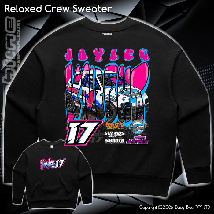 Relaxed Crew Sweater - Jaylen Knight