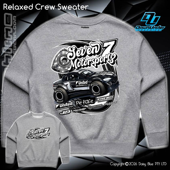 Relaxed Crew Sweater - Johnny Baker MOD