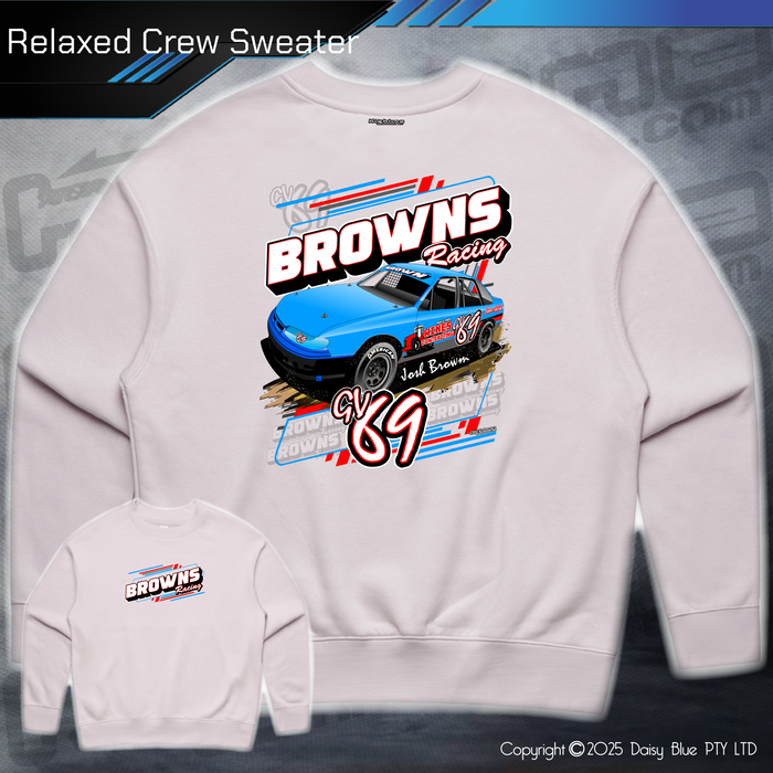Relaxed Crew Sweater - Josh Brown