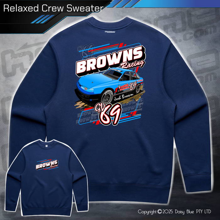 Relaxed Crew Sweater - Josh Brown
