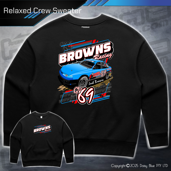 Relaxed Crew Sweater - Josh Brown