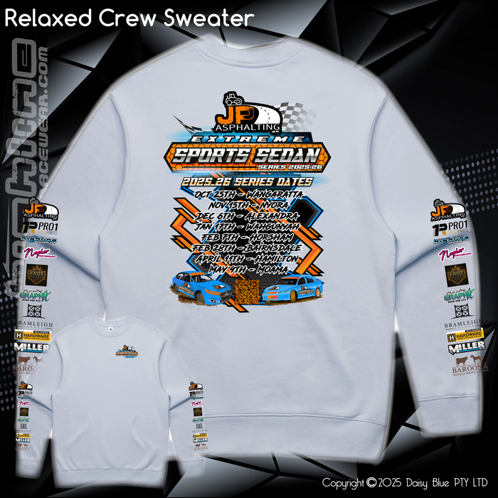 Relaxed Crew Sweater - JPA ESSS 2025/26