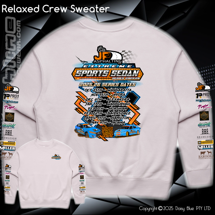 Relaxed Crew Sweater - JPA ESSS 2025/26