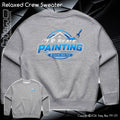 Relaxed Crew Sweater - J.R Beale Painting