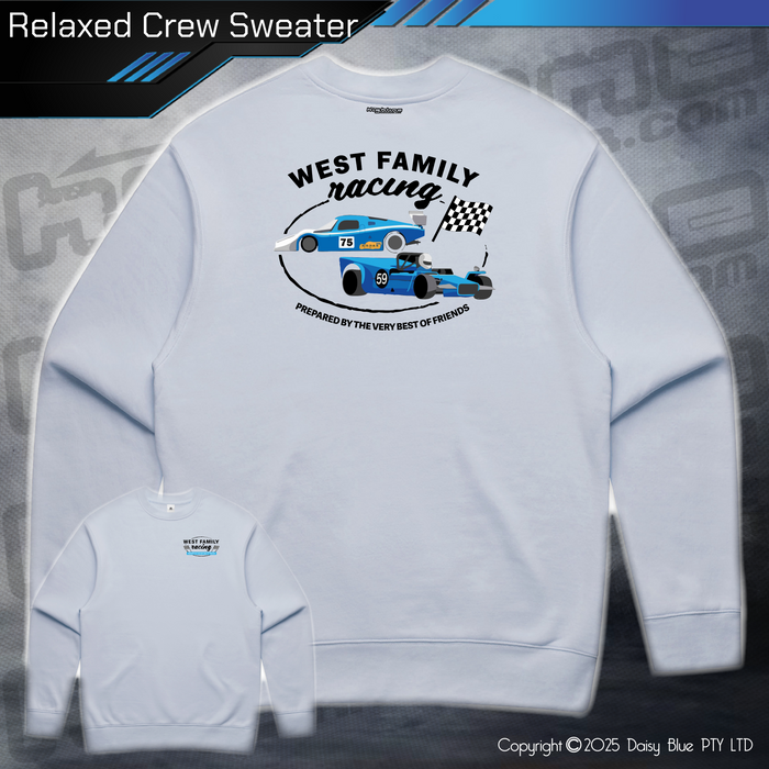 Relaxed Crew Sweater - Kevin West