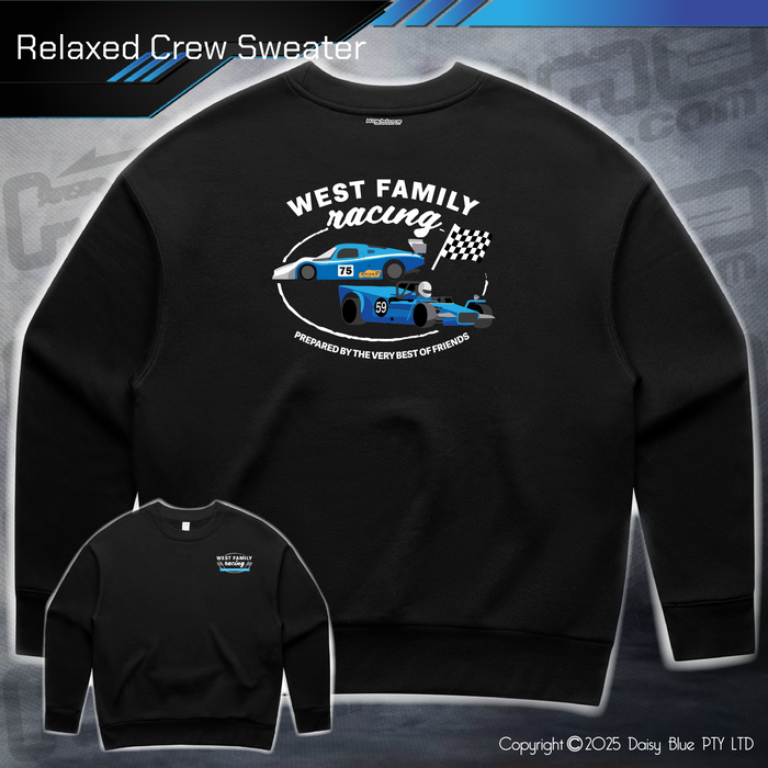 Relaxed Crew Sweater - Kevin West