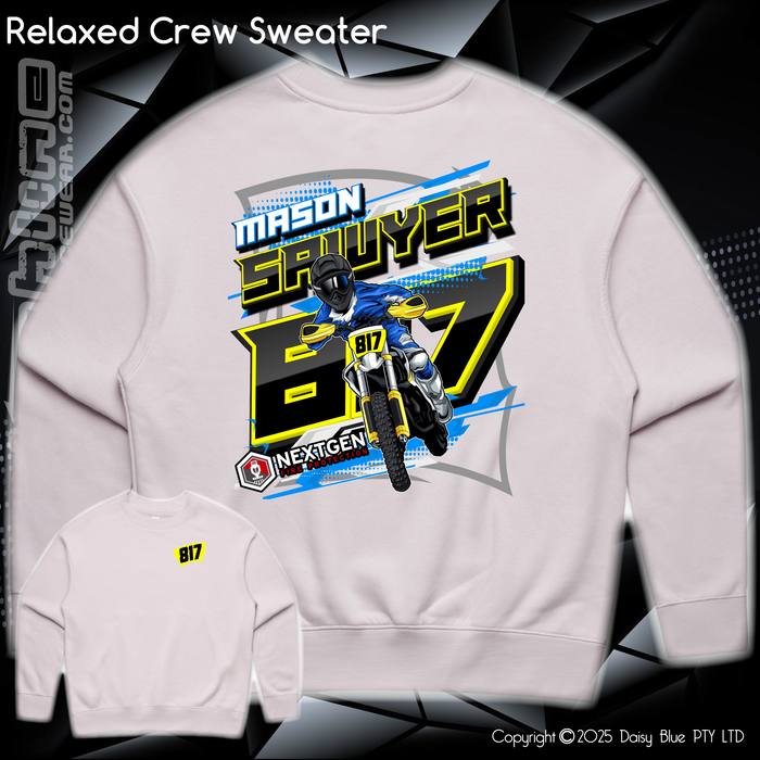 Relaxed Crew Sweater - Mason Sawyer