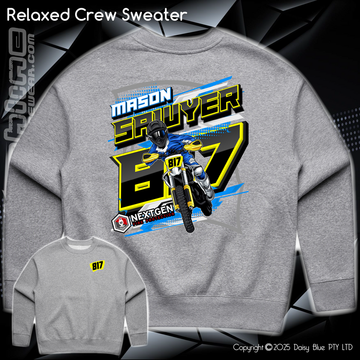 Relaxed Crew Sweater - Mason Sawyer